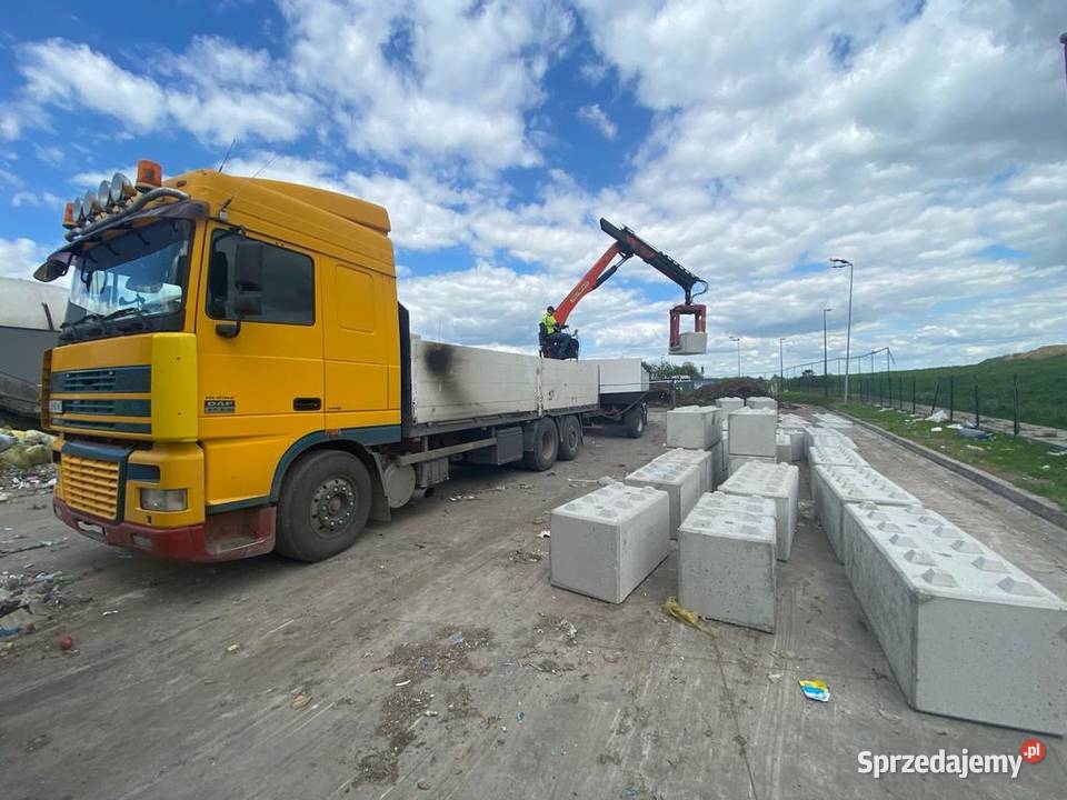 Bloki betonowe mury ściana oporowa blokklocek Mińsk Mazowiecki