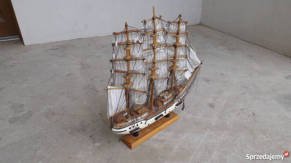 Statek żaglowiec okręt CONFECTION 40x50 Grodziczno