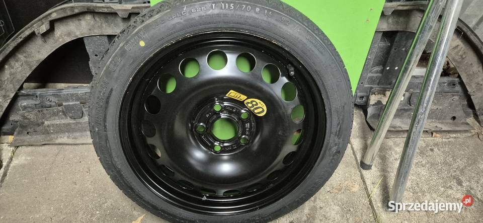 koło dojazdowe 16 opelchevrolet 5x105 nie