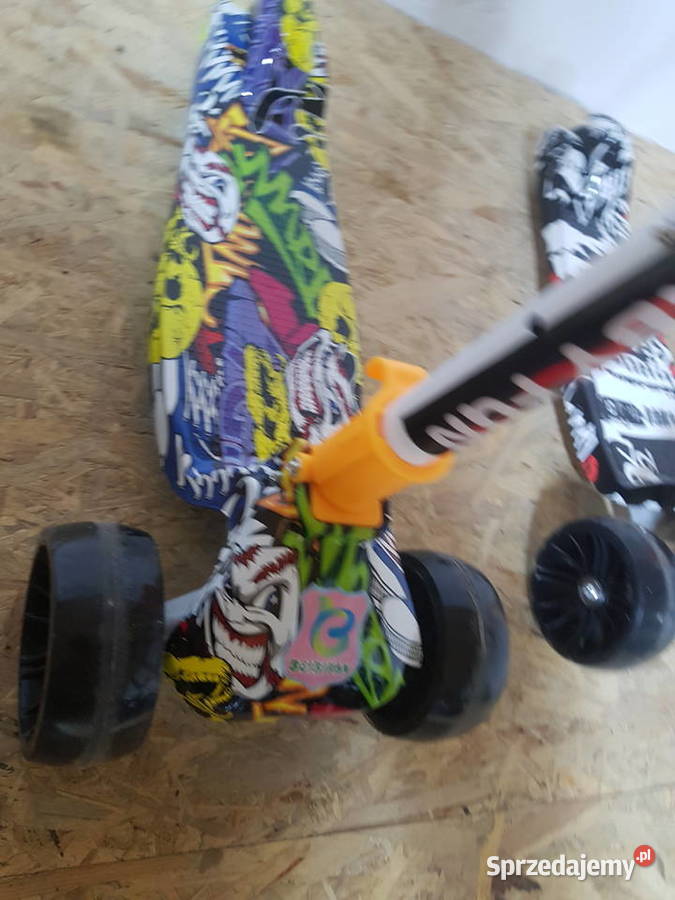HULAJNOGA TRÓJKOŁOWA BALANSOWA super bohater Sport i Wypoczynek Głogowa