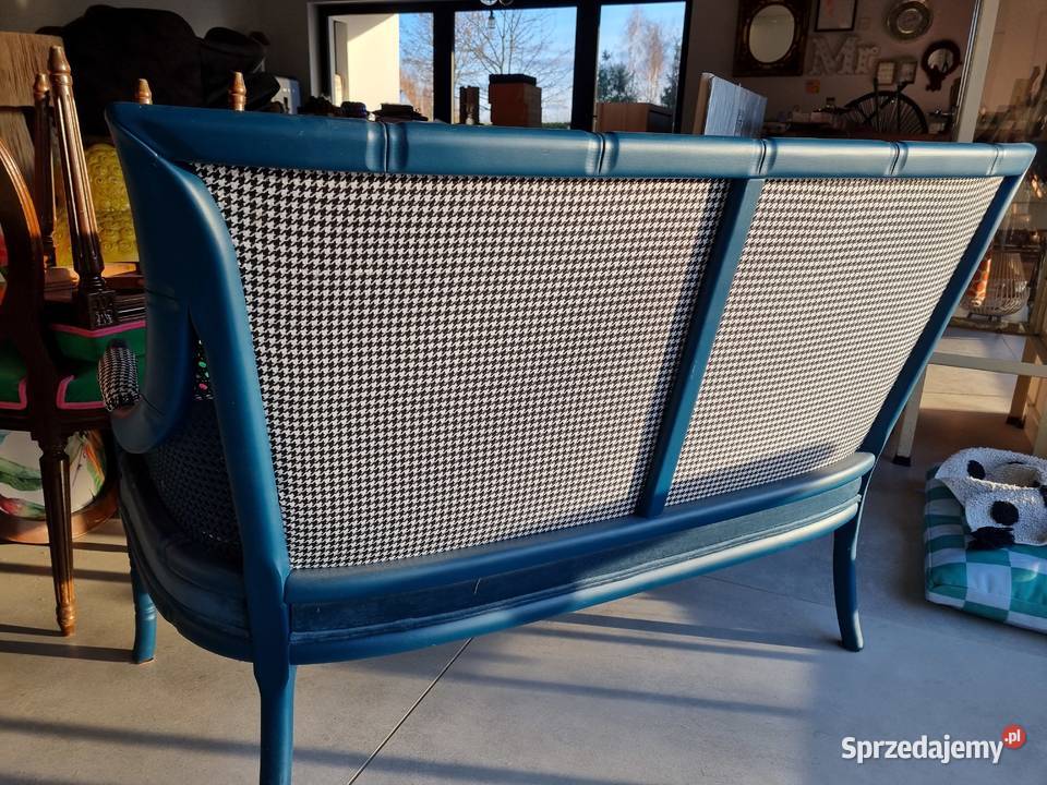 komplet ławki z fotelem odświeżony Bydgoszcz