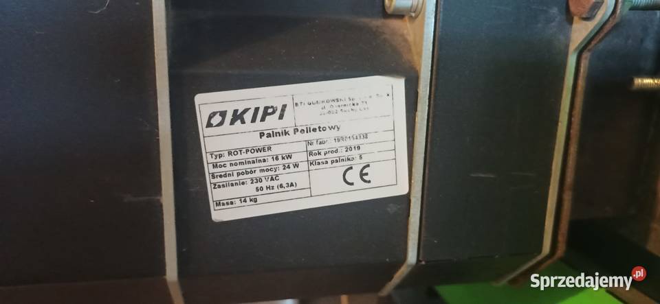 Sprzedam palnik Kipi Okuniew