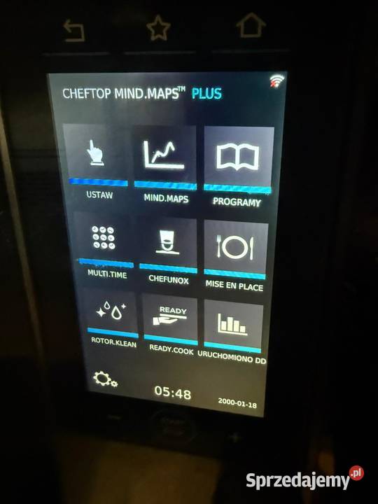 Piec konwekcyjnoparowy UNOX z okapem Warszawa