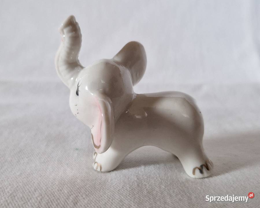 Bambi wesoły porcelanowy słońsłonik wielokolorowy