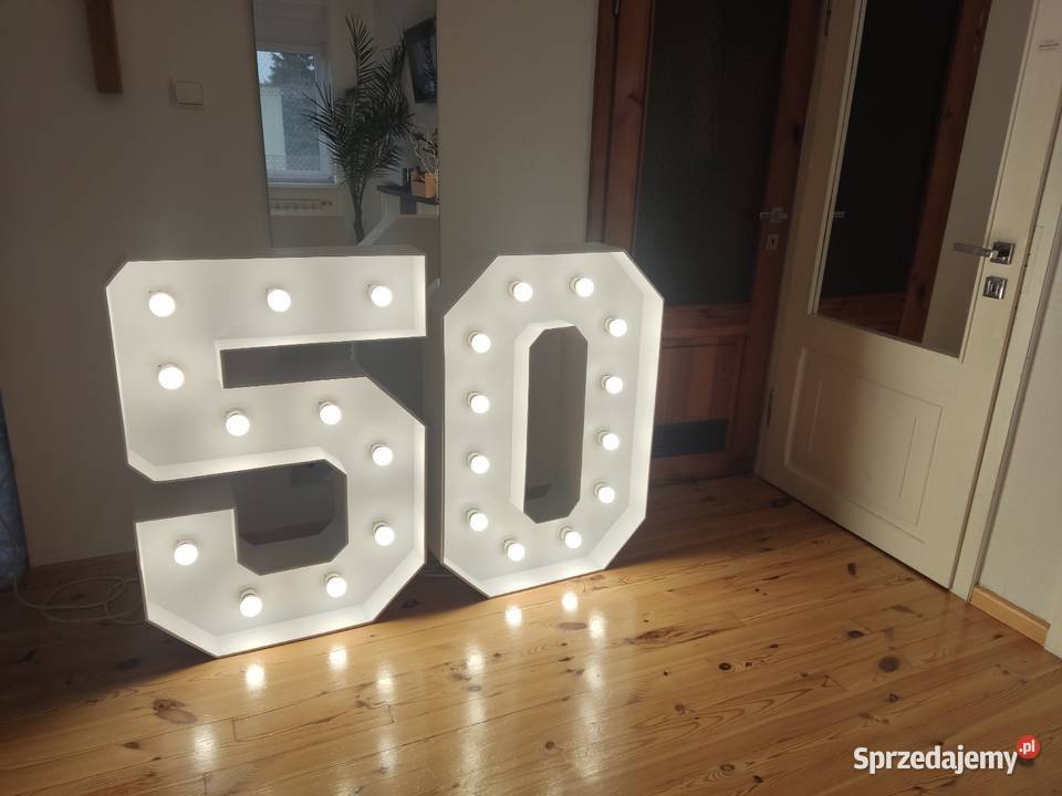 Cyfra 50w 3D komplet wielkopolskie Leszno