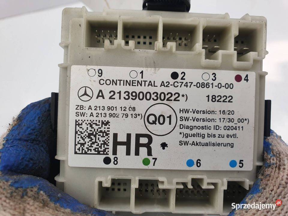 MODUŁ MERCEDES C W205 4MATIC A2139003022 osobowe sprzedam