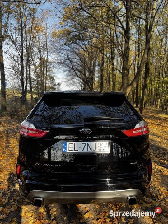 Ford Edge Titanium Elite 2022 r czarny Łódź