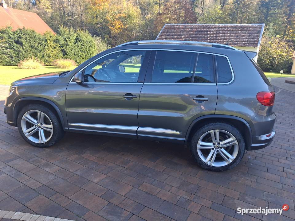 VW Tiguan 20 Diesel177 2013r RLine reflektory ksenonowe Myczków sprzedam