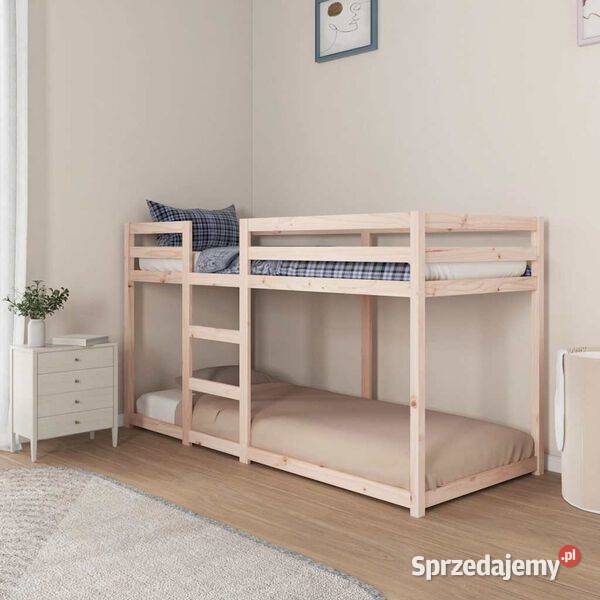 vidaXL Łóżko piętrowe 80x200 SKU821649 Łóżka Warszawa