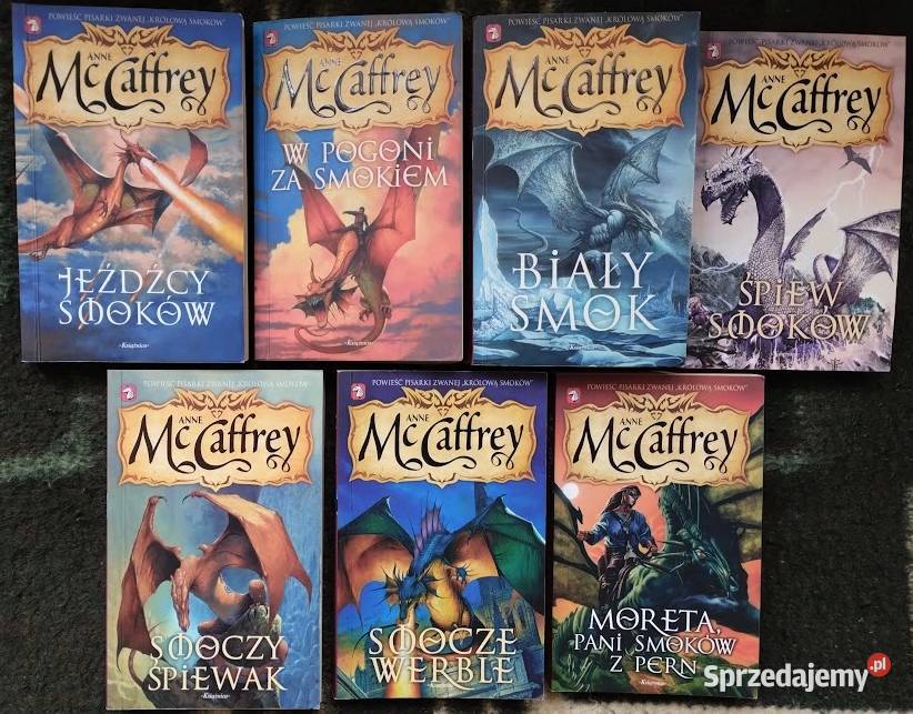 Jeźdźcy smoków z Pern Anne McCaffrey fantasy łódzkie Bełchatów sprzedam