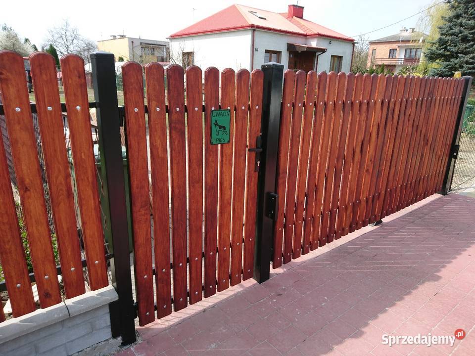 Drewniane SZTACHETY olchowe szlifowane