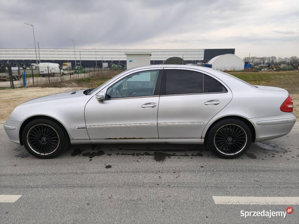 Mercedes Benz E gazbenzyna elektryczne szyby dolnośląskie