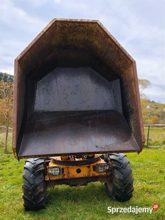 wozidło budowlane terex 6 ton obrotowe auta Rok produkcji 2011 Wozidła Sucha Beskidzka sprzedam