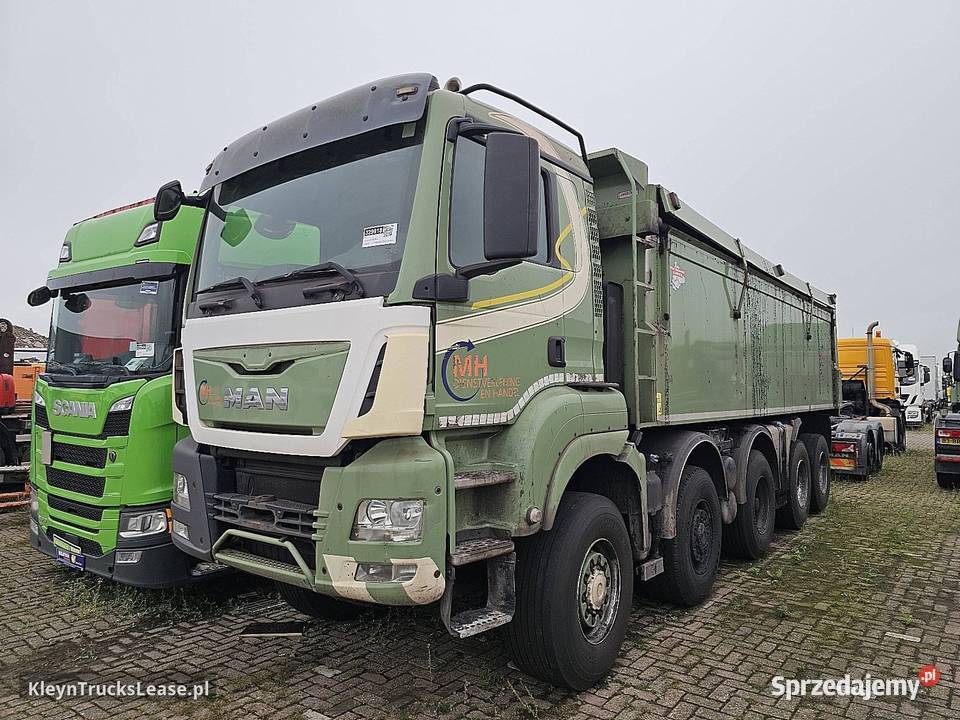 MAN 49460 TGS 10X8 BB 22M3 TIPPER wywrotka 2018 sprzedam
