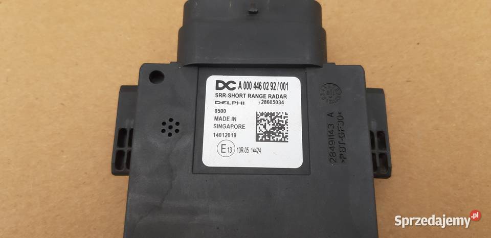 MERCEDES ACTROS MP4 RADAR SENSOR DISTRONIC MODUŁ lubuskie sprzedam