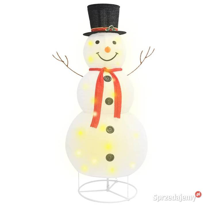 Dekoracja świąteczna bałwan z LED luksusowa mazowieckie Warszawa sprzedam