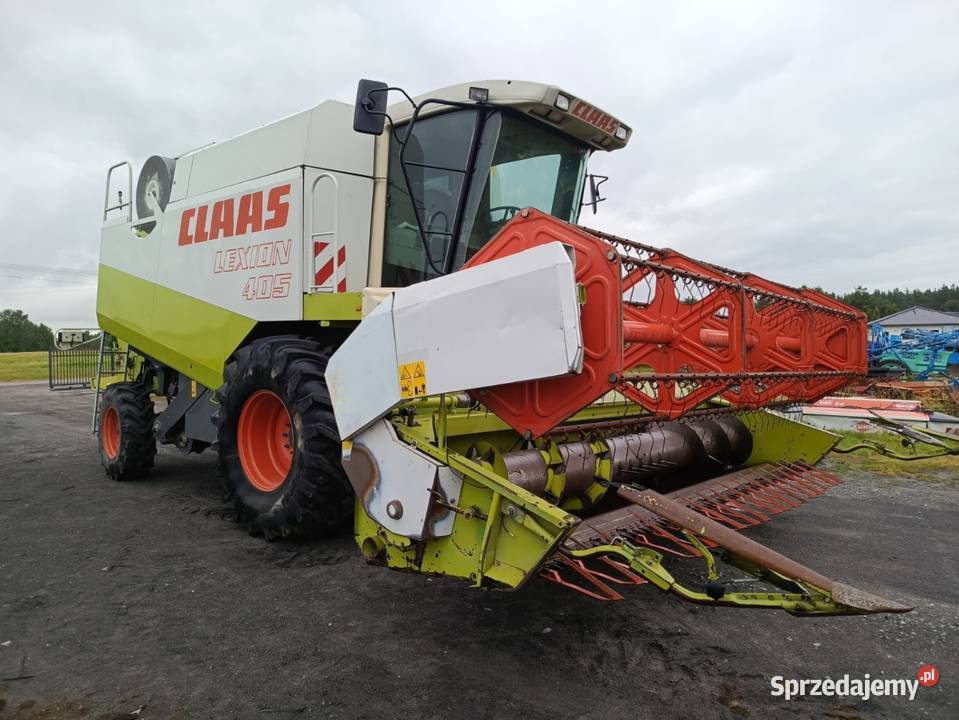 Claas Lexion 405 heder C450 z wzkiem 99 r Sieczkarnia-rozdrabniacz Czersk