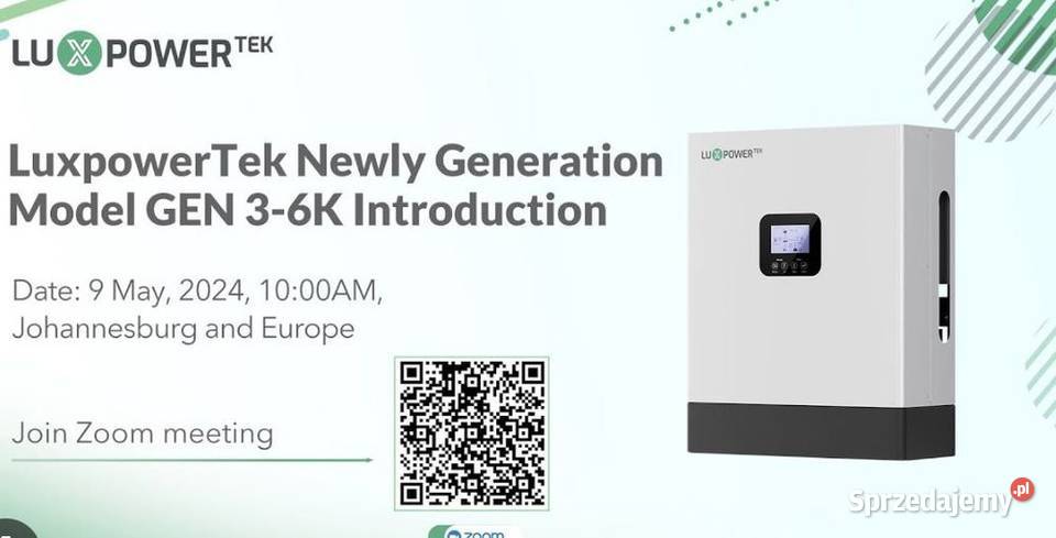 Falownik hybrydowy LuxPower GENLBEU 6K 1faz HV