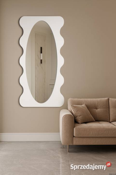 Lustro nieregularne w ramie mdf NEBULA Blobs Warszawa