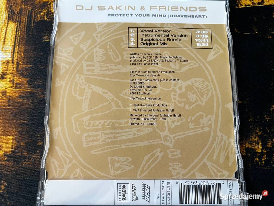 DJ Sakin Friends Protect Your Mind Braveheart Błażejowice