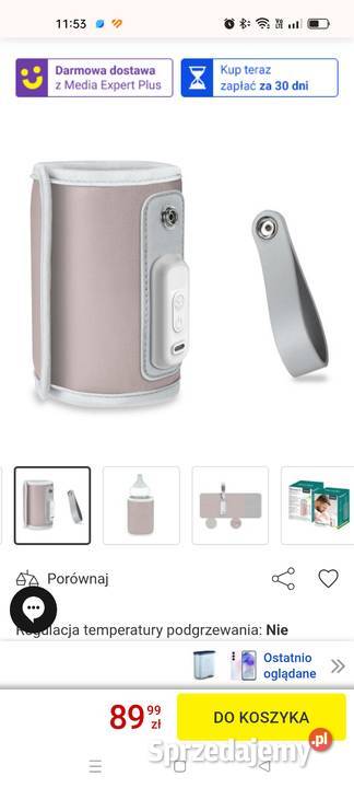 Przenośny podgrzewacz butelek Legnica