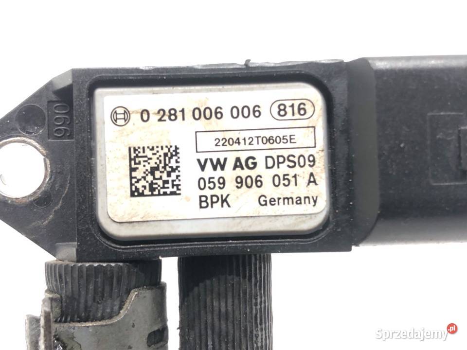 CZUJNIK CIŚNIENIA SPALIN DPF AUDI A8 D4 osobowe Czujniki spalin sprzedam