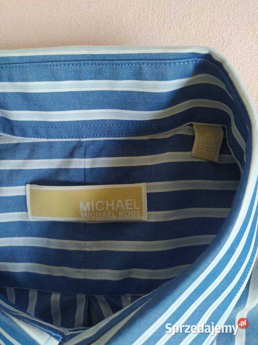 Koszula Michael Kors XL2XL bawełna w pasy Rzeszów