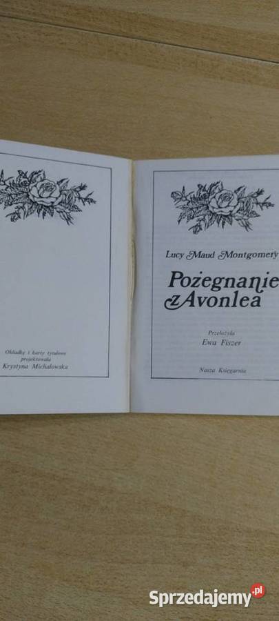 Pożegnanie z Avonlea Lublin sprzedam