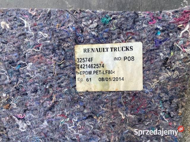 Tapicerka Dywan Renault T Gama Range 7421462571 Tapicerki samochodowe lubuskie Maszewo