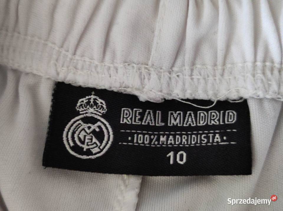 spodenki szorty chłopięce dziecięce kibica Realu Kielce sprzedam