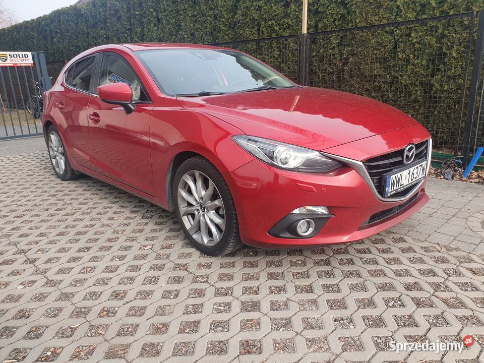 Mazda 3 20 benzyna hatchback mały przebieg mazowieckie Grójec sprzedam