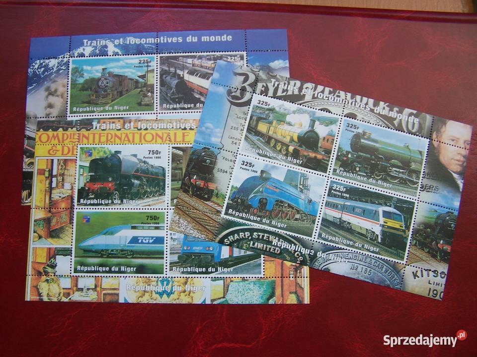 Niger 1998 MNH Transport Kolej Pociągi Stare Tychy