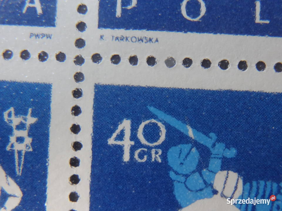 Znaczki pocztowe Polska Fi 12571262 Arkusz Jarosław