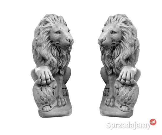 FIGURKA OGRODOWA betonowa rzeźba LEW Z142