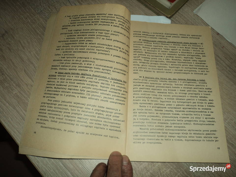 Problemy uzdrowiskowe związane z pożarnictwem