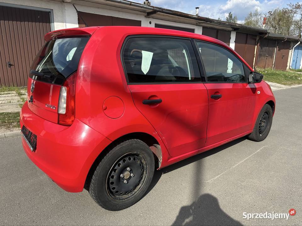 Skoda Citigo 10 GAZ LPG Odpala Jezdzi manualna Wodzisław Śląski