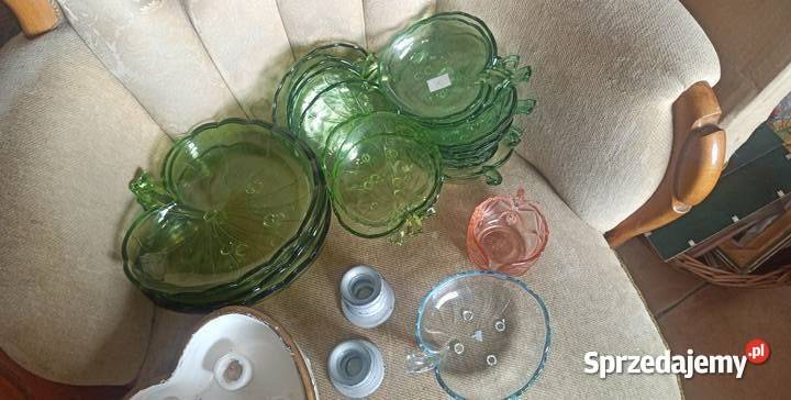 Miska owocarka Zielony listek Do deserów Owoców pomorskie Gdańsk