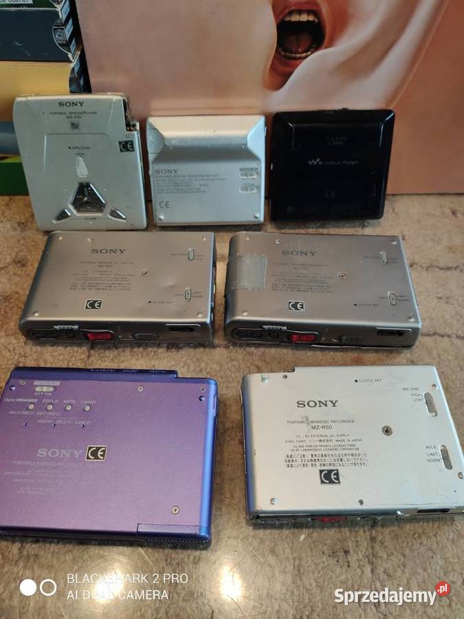 zestaw uszkodzonych MD Sony sprzedam