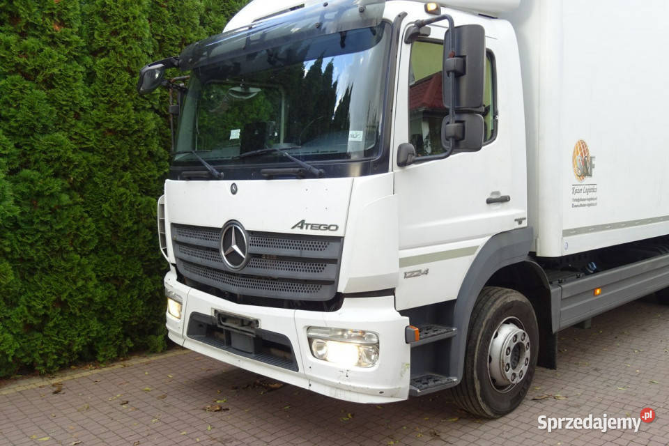 Mercedes Atego 1224 Euro 6 kontener 18 palet centralny zamek Góra Kalwaria sprzedam