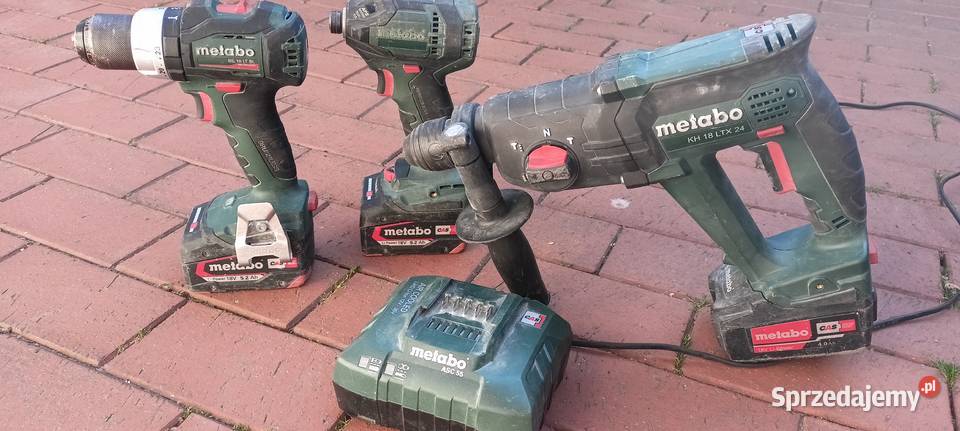 Metabo wkrętarka18 v liion młotowiertarka Zestawy elektronarzędzi Sędziszów