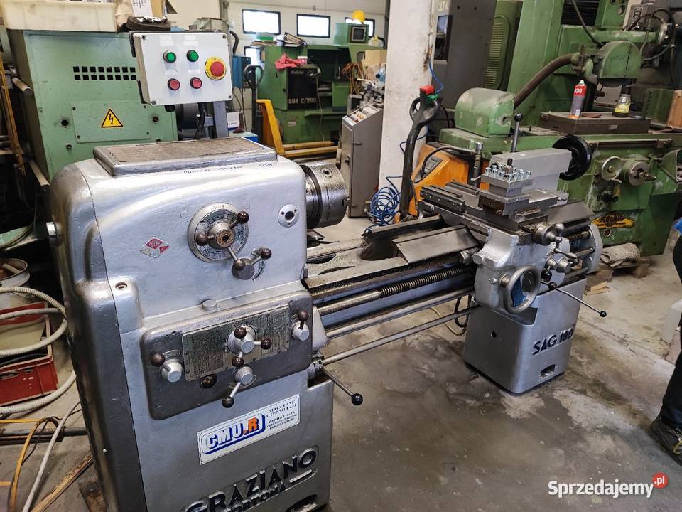 Tokarka Tus 175 Tue 35 frezarka wiertarka piła Maków Podhalański