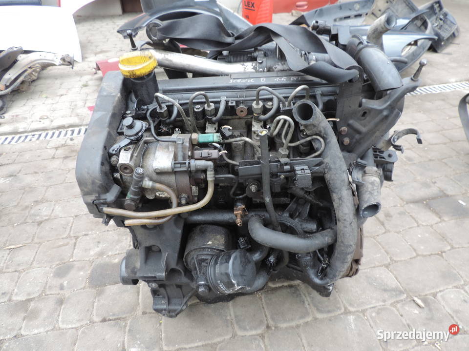 SILNIK KOMPLETNY RENAULT SCENIC 2 15 DCI K9K 752 Motoryzacja Nowy Sącz