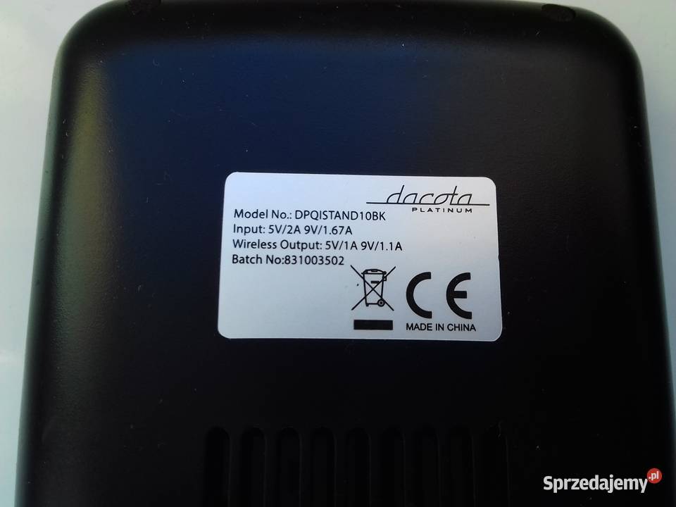 Dakota bezprzewodowa ładowarka podstawka 10W w Bydgoszcz