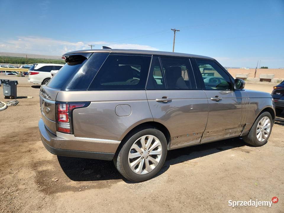 2017 LAND ROVER RANGE ROVER HSE beżowy Częstochowa
