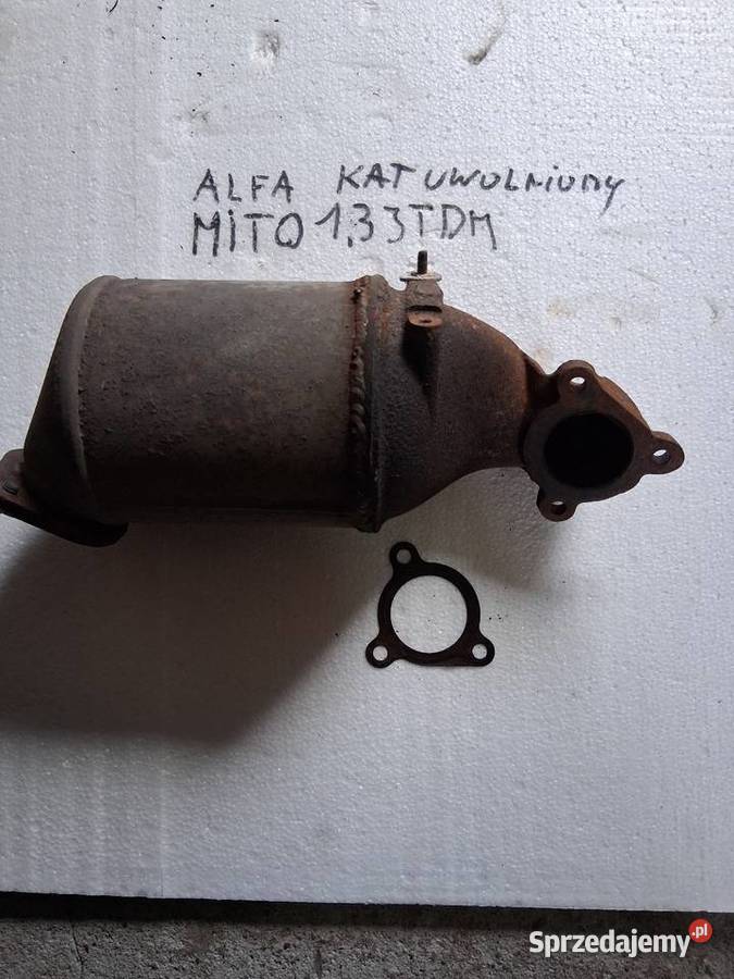 Katalizator uwolniony Alfa Mito 13 Jtdm małopolskie Wieliczka sprzedam