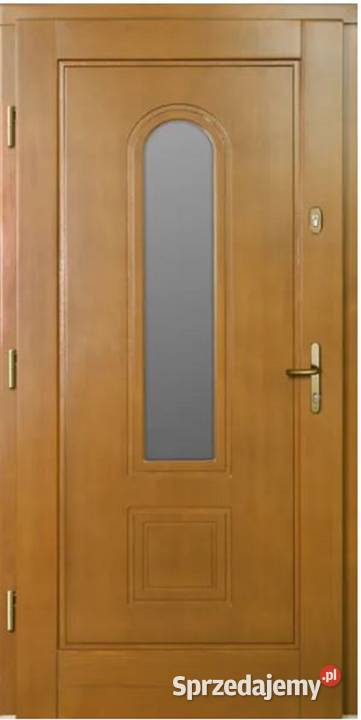 DRZWI DREWNIANE DOMINIKA 90L AFROMOZJA NOWE Łask