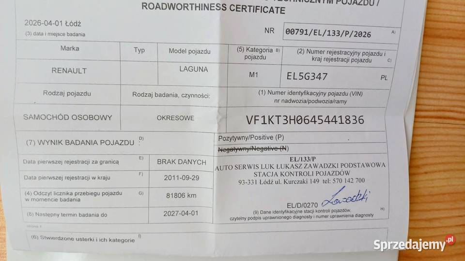 Niezawodny wygodny wakacyjny Renault Laguna 3 20 garażowany sprzedam