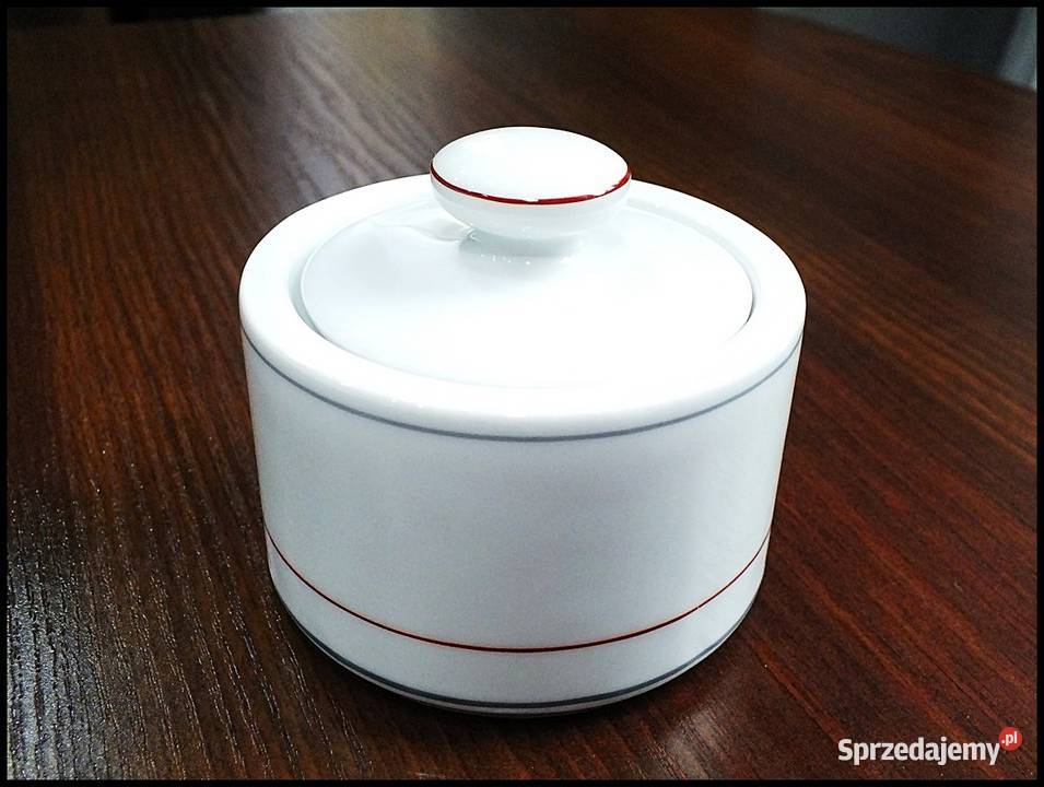 Cukiernica KAHLA Porcelanowa Cukierniczka z lat Porcelana i szkło lubuskie Żary