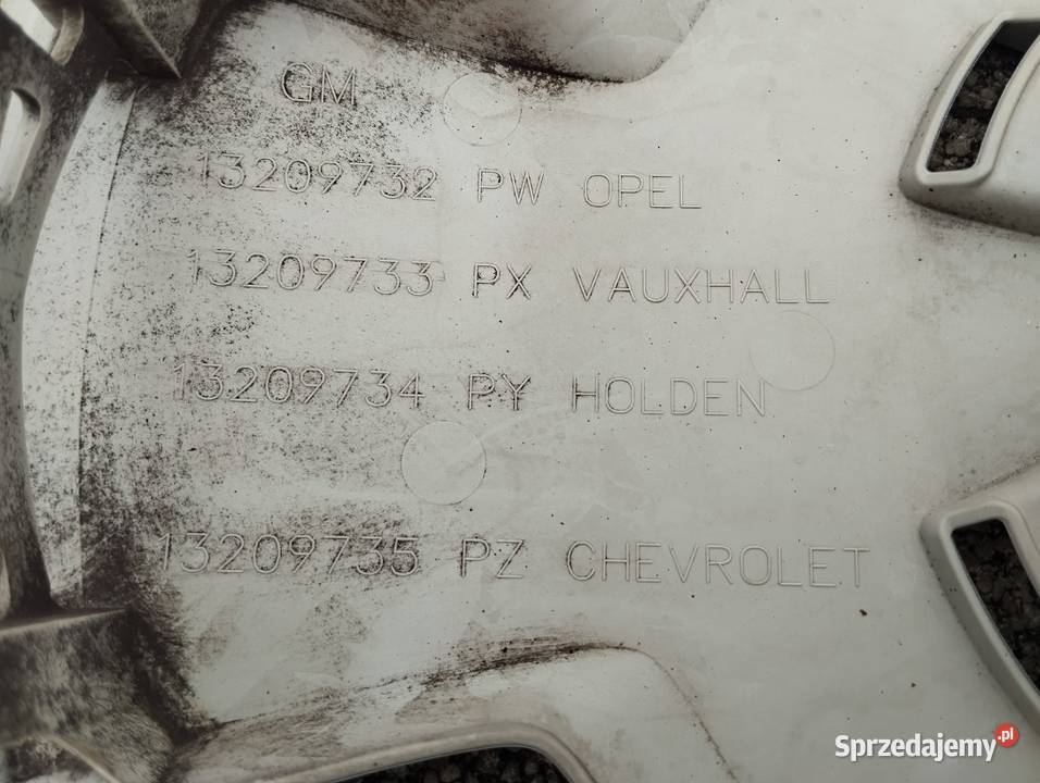 Kołpak Opel 16 13209732PW Zafira B Astra H Kamieniec