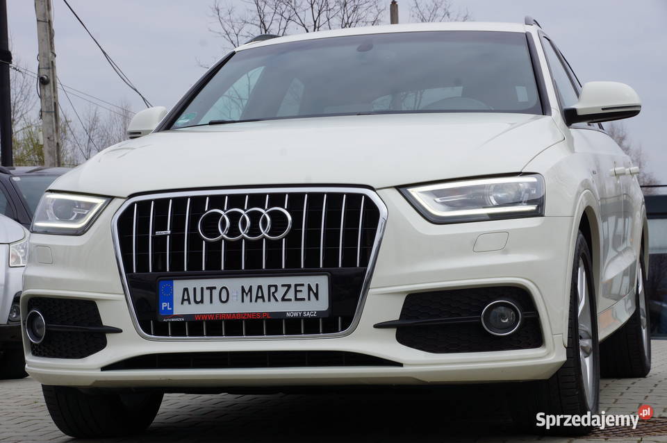Audi Q3 20 TDI VR 177 4x4 SLine Navi Połskóra małopolskie Nowy Sącz